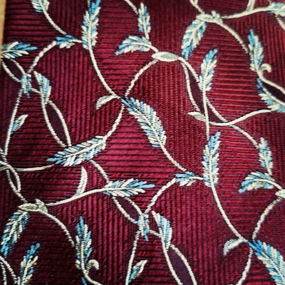 Balenciaga Vtg Flowing Feathered Tie - Picture 8 of 9